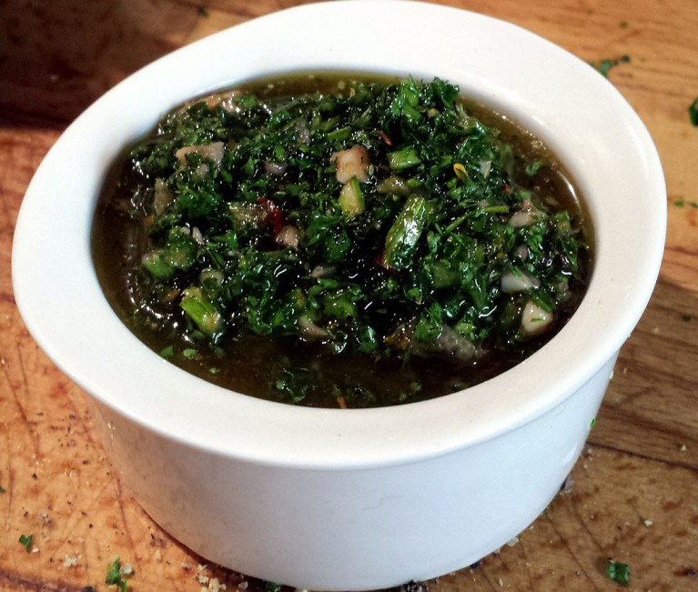 chimichurri de marihuana