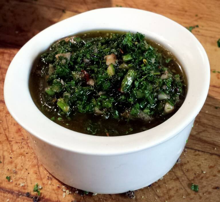 chimichurri de marihuana