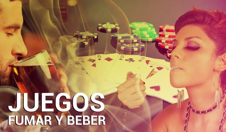 juegos para fumar y beber