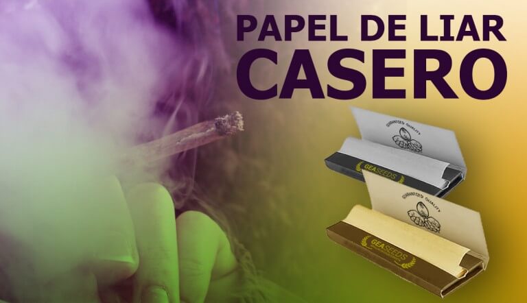 Papel de fumar casero