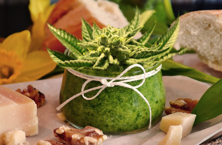 pesto y marihuana