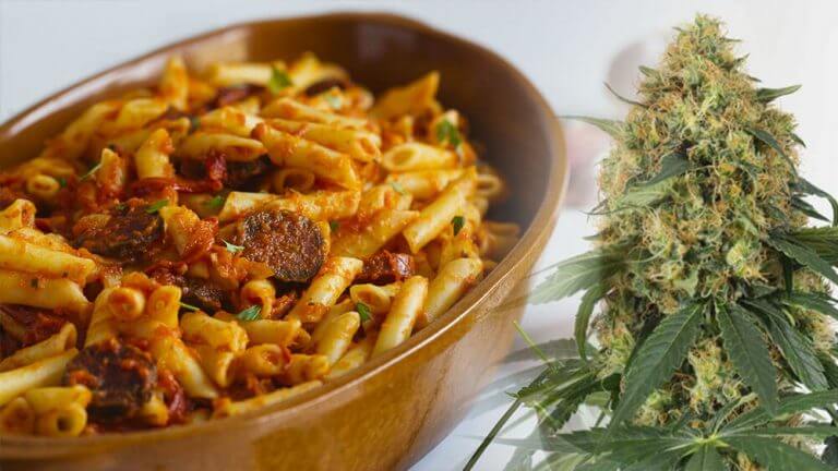 HOW TO PREPARE MACARONI WITH MARIJUANA