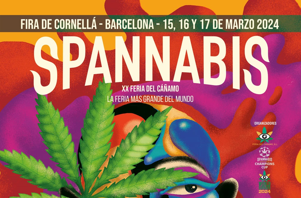 Cartel Spannabis Barcelona 2024