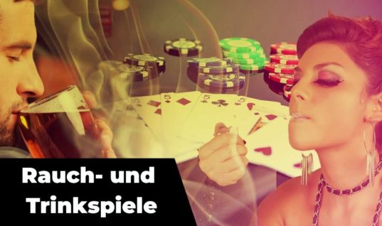 Marihuana-Rauch- und Trinkspiele