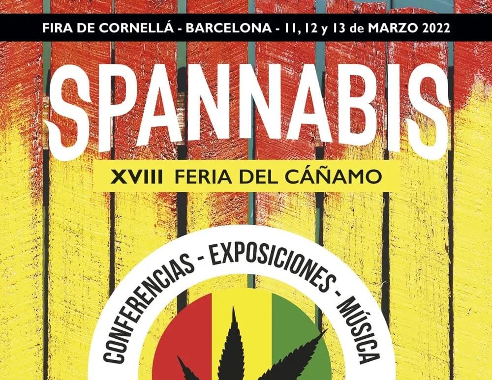 Cartel oficial Spannabis Barcelona 2022