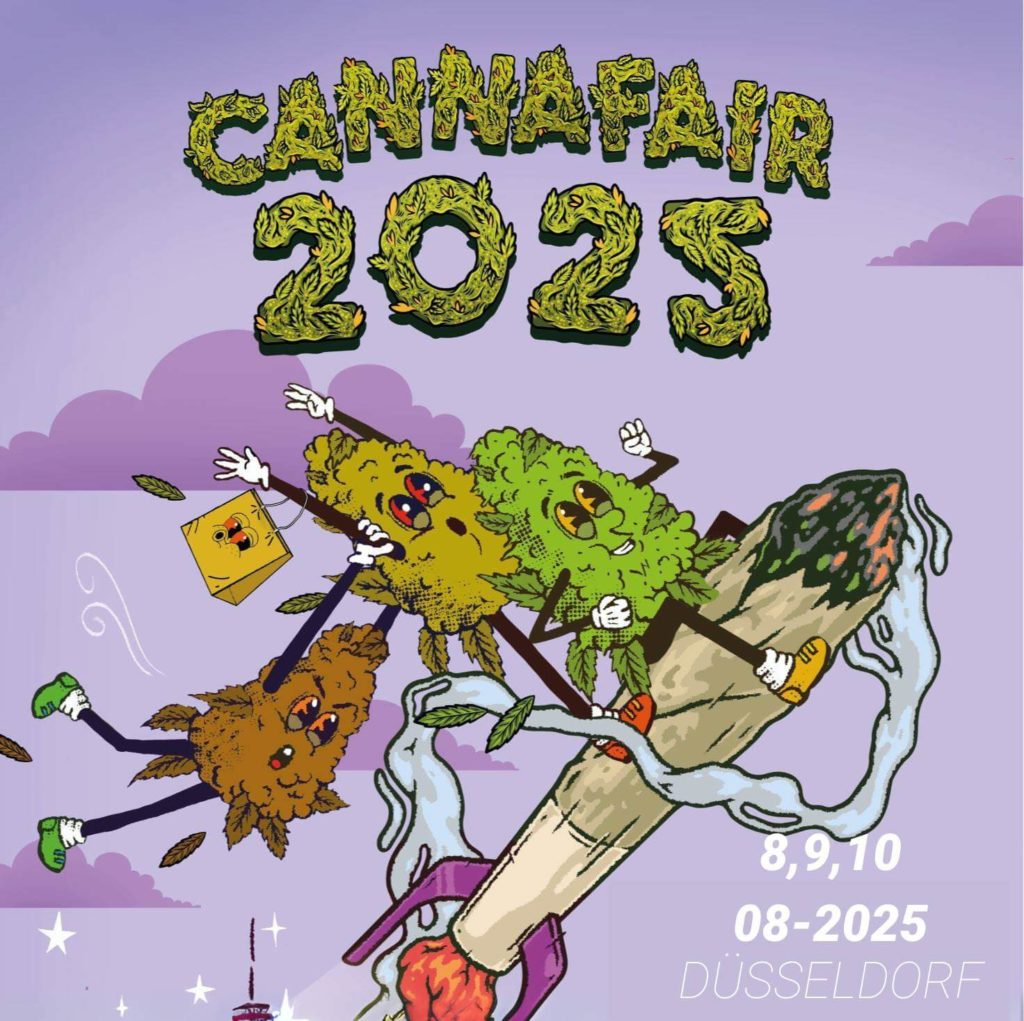 CannaFair 2025 Poster in Düsseldorf