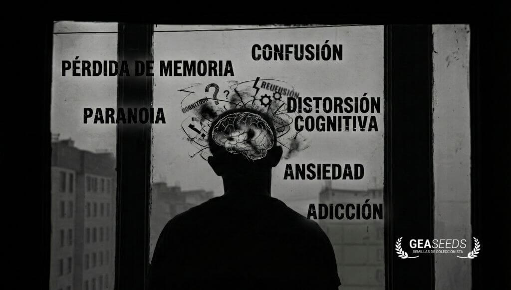 efectos de fumar marihuana en la salud mental y la concentración