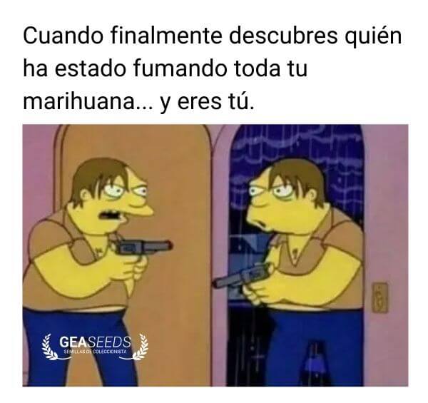 El borracho de los Simpson apuntándose a el mismo con una pistola